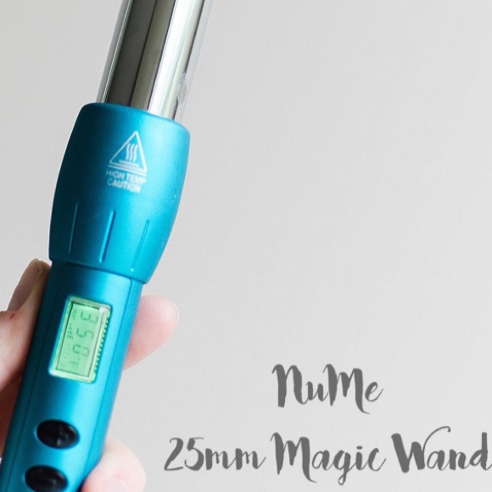 NUME Turquoise Magic Curling Wand (25 mm)